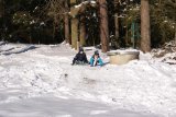 klouzání na sněhu
